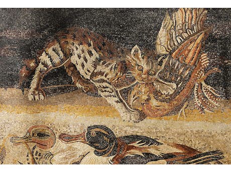 Großes Mosaik im pompejanischen Stil